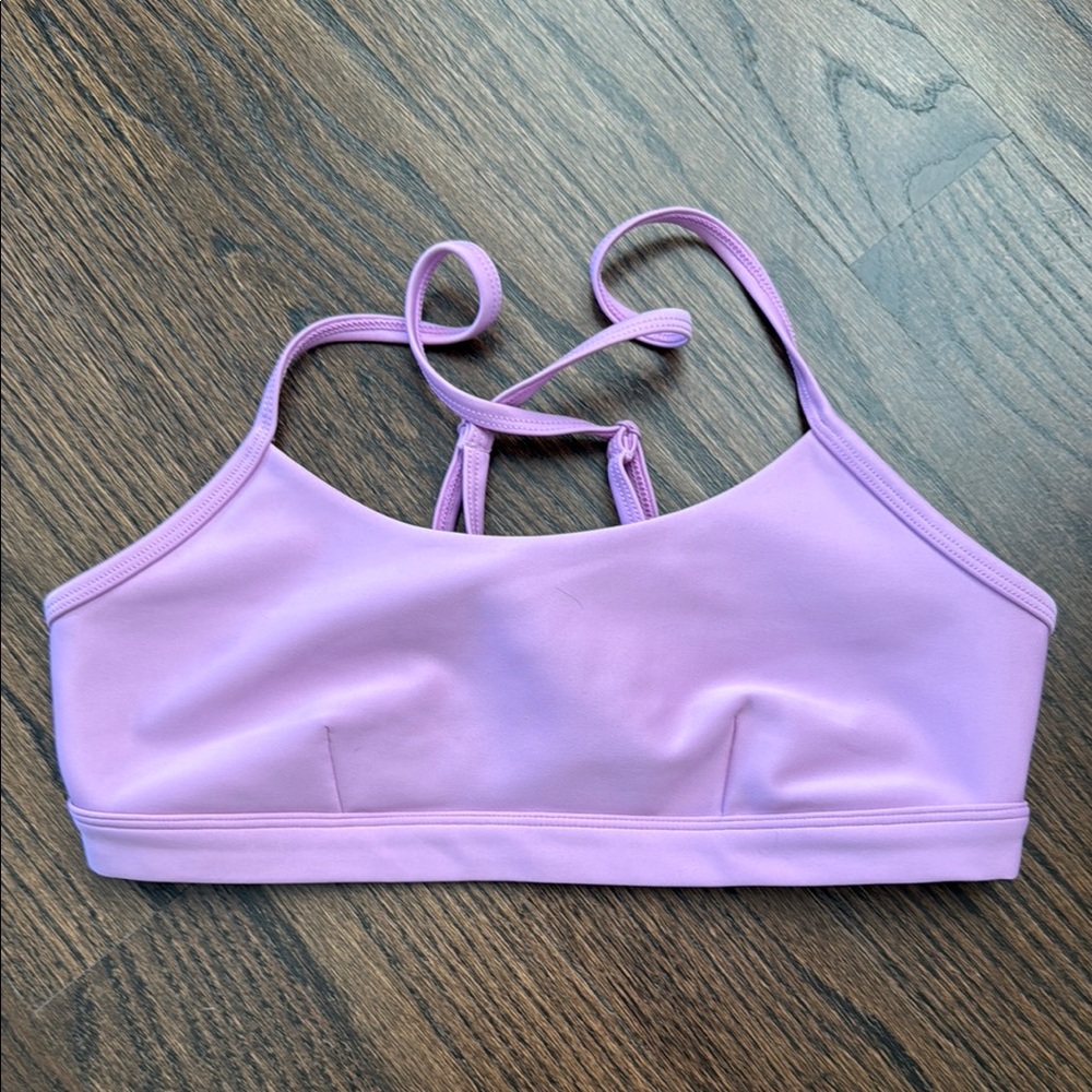 ALO Yoga Airlift Lavender Sports Bra
